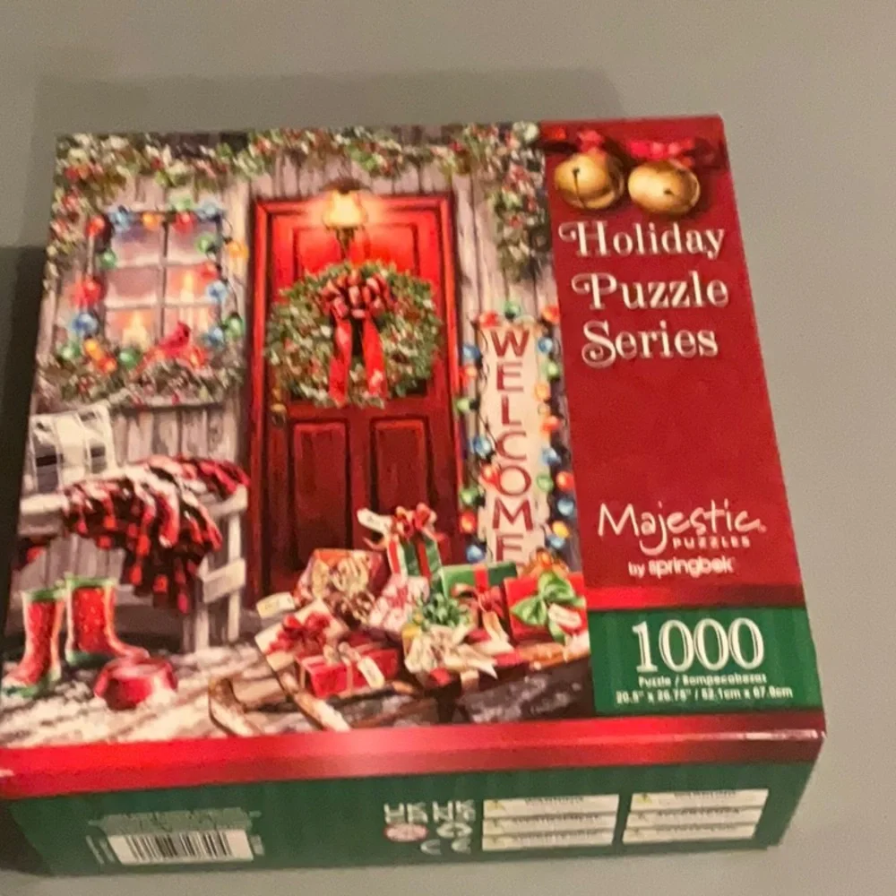 Holiday Puzzle Series - Red and Green